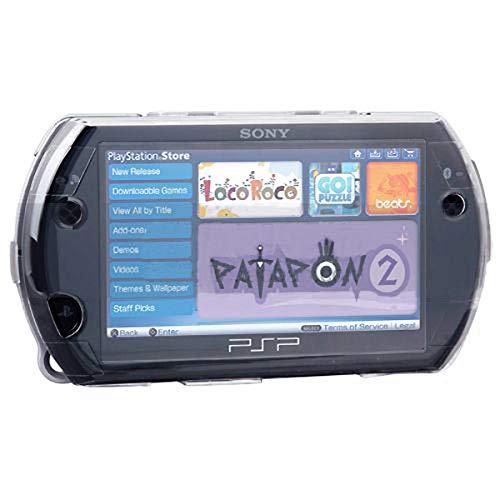 OSTENT Protector Clear Crystal Hard Case Cover Skin Compatible for Sony PSP Go