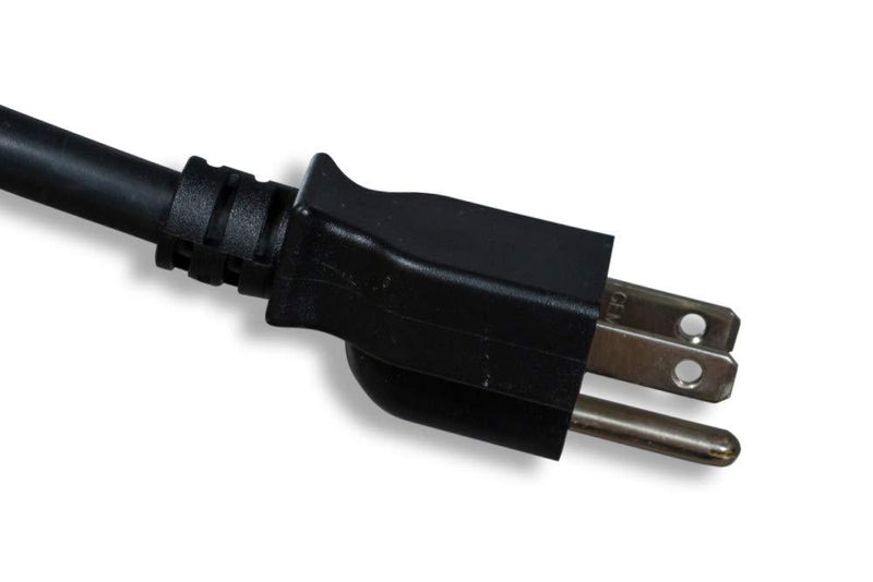Cablelera North American Power Cord Extension, NEMA 5-15P to C19, 6', 14 AWG, 15A, 125V (ZWACPFAC-06) 6ft