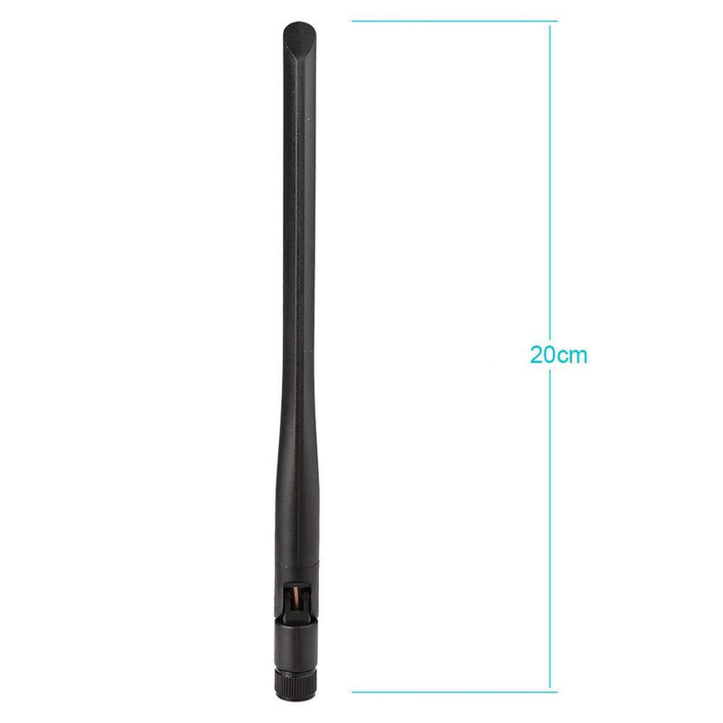 Bingfu 4G LTE 7dBi SMA Male Antenna Compatible with 4G LTE Wireless CPE Router Hotspot Cellular Gateway Trail Camera Game Camera Outdoor Security Camera Cellular 1-Pack Antenna
