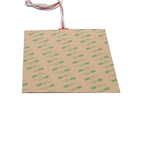 USA Import Material 200X200mm, 300W 24V, Cube Flexible Silicone Heater For Voron V2.4 Prusa i3 RepRap 3D Printer Heated bed (24V)