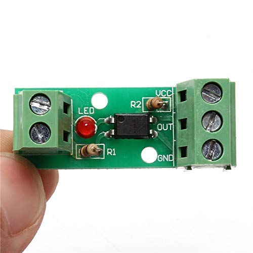 AILOVA optocoupler isolation module, PC817 EL817 12V 1-channel optocoupler isolation board PLC processors