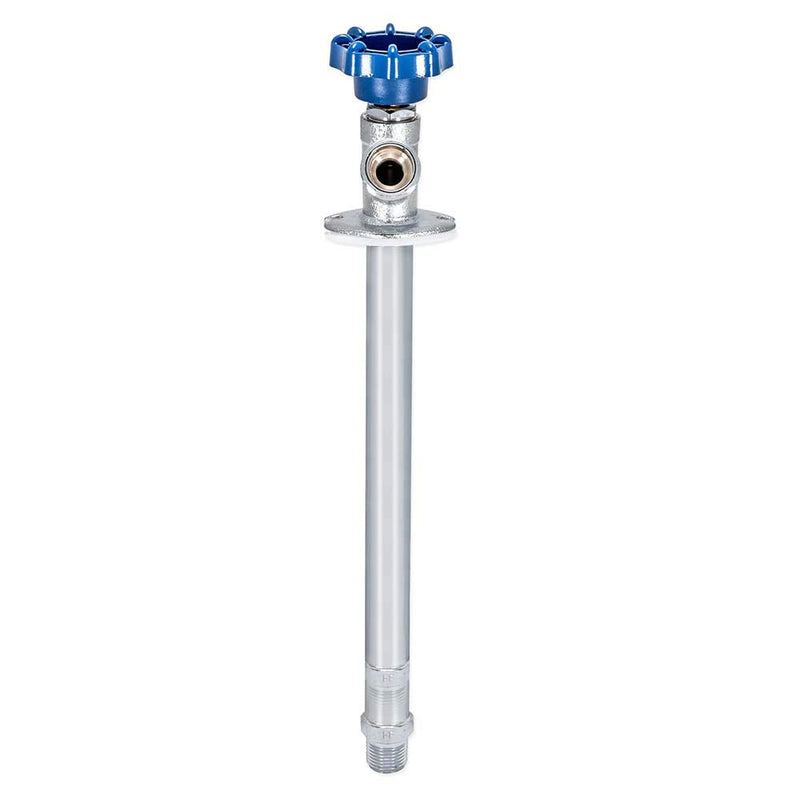 Eastman 80222 Frost Free Sill Cock 1/2 inch MIP x 1/2 inch Sweat, 10 inch, Blue