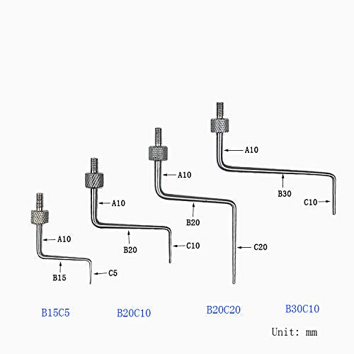 Needle Point Contact Points for Dial Indicators M2.5 Thread (A Set) A SET