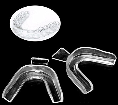Eshylala 5 Pieces Teeth Whitening Trays Whitening Teeth Trays Whitener Mouth Guard Care Oral Hygiene Bleaching Tooth Tool