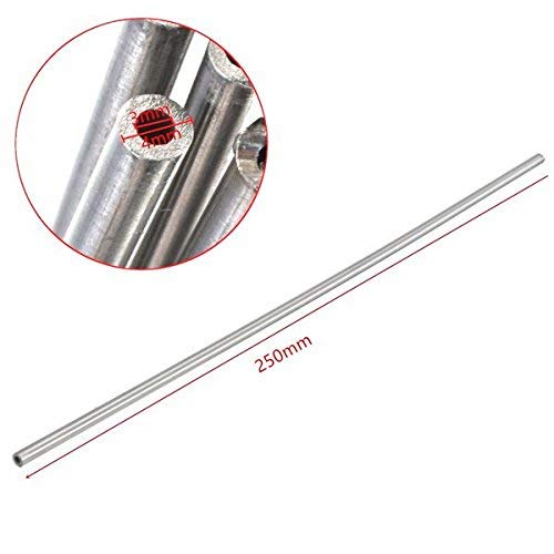 EsportsMJJ 4mm X 3mm 304 Stainless Steel Pipes Length 250mm Stainless Steel Pipe