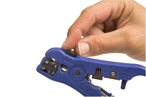 DataShark 70029 Universal Cutter/Stripper for Flat or Round TV/UTP Cable