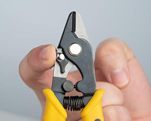 Jonard Tools JIC-180C Ergonomic Fiber Optic Stripper for 180-Micron Coated Fiber 1 Hole: 180 μm
