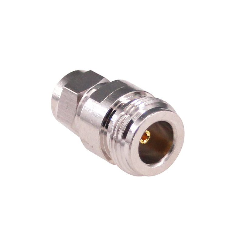 RFaha 2pcs N to F Coax Adapter F Male to N Female RF Coaxial Connector for Antenna Radio(F111-2)