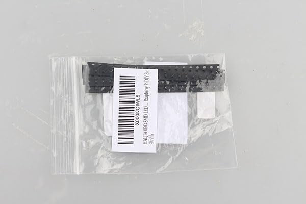 HALJIA 0603 SMD LED Red/Yellow/Green/White/Blue Light-Emitting Diode Set - Black (100 PCS)