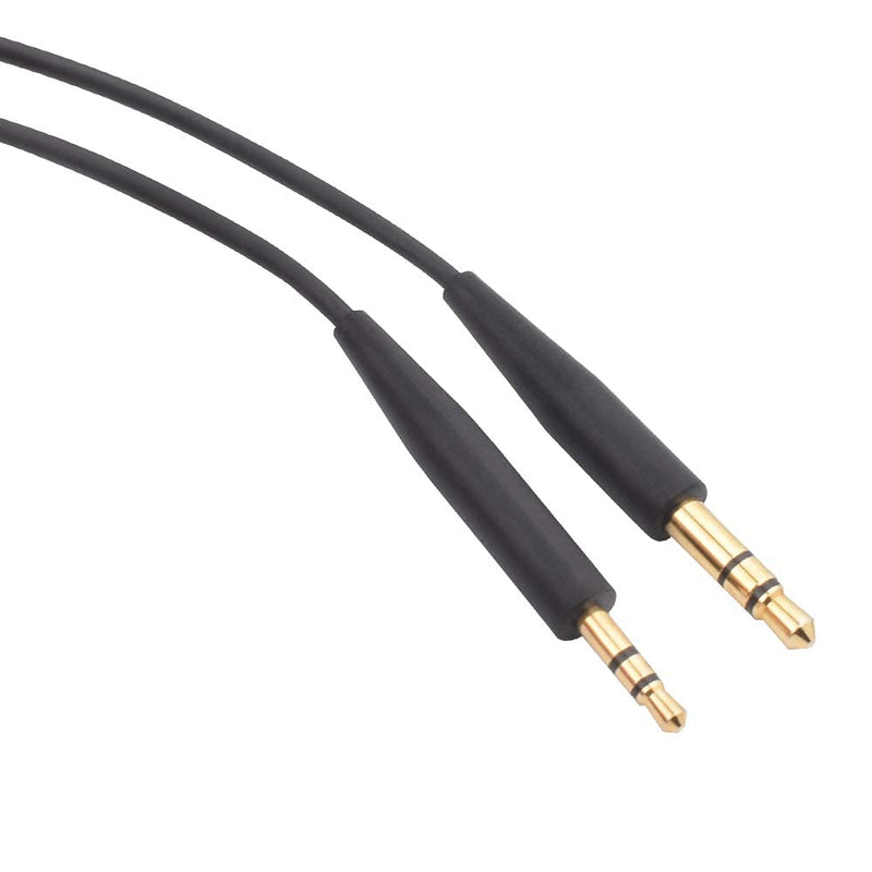 Replacement Audio Cable Cord Wire Compatible with Bose SoundTrue Soundlink Bose Quietcomfort 25 QC25 QC35 On-Ear 2 OE2 OE2i Headphones (No Mic)