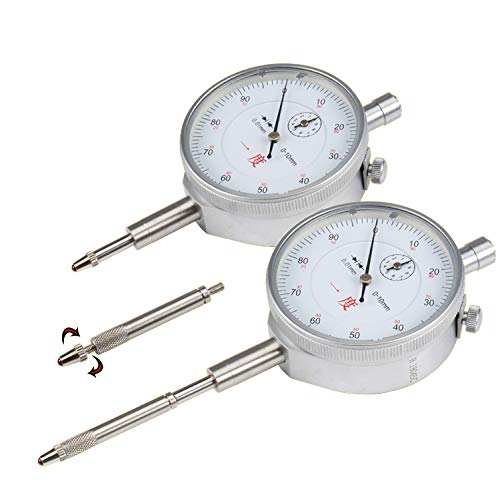 Dial Digital Indicator Extension Stem Rod 5mm Diameter M2.5 Thread ((20mm/40mm/60mm/80mm/100mm) Length
