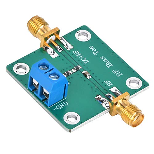 10-6000MHz Bias T Module DC Bias Power Supply DC Blocks Connection Modes for Active Antenna Broadband Amplifiers