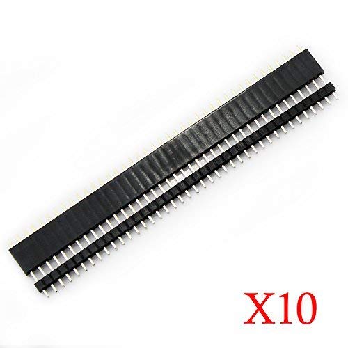 OCR 20PCS 2.54mm Breakaway PCB Board 40Pin Male and Female Header Connector for Arduino Shield Male and Female Header --20PCS