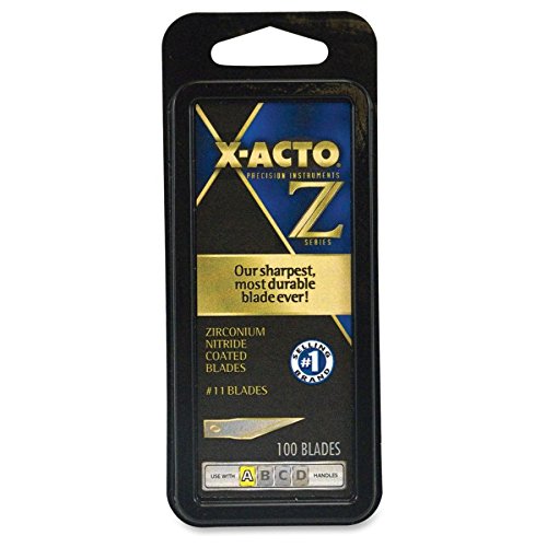 X-Acto Z Replacement Blade, 100, Gold Count