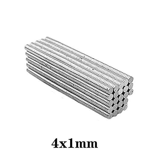 100pcs 4x1mm Mini Small Circular Magnets 4mmx1mm N35 Neodymium Magnet Strong Dia 4x1mm Permanent NdFeB Magnets disc 4*1mm
