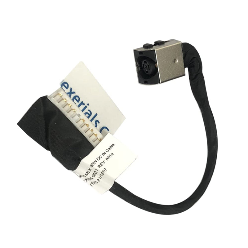 GinTai DC Power Jack Charging Cable Harness Wire Replacement for Dell G3 3500 G5 5500 G5 SE 5505 P89F CE76 00HT24 0PRV65 450.0K708.0011 450.0K708.0021/G3 MLK 60W 00HT24 0HT24 (G) 4.85-inch
