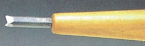 Mikisyo Power Grip carving knife chisel triangular 4.5mm 1