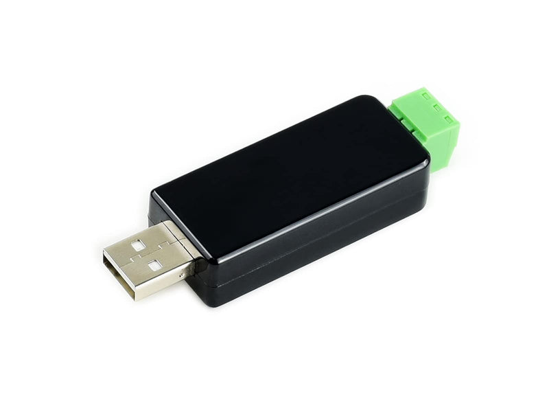 Waveshare Industrial USB to RS485 Converter with original CH343G and SP485EEN 300bps ~ 3Mbps Baudrate Built-In Lightningproof Tube,Resettable Fuse, ESD and TVS Protection Circuits