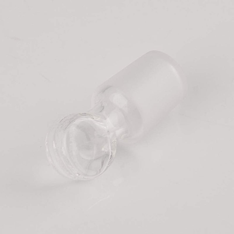 StonyLab Glass Penny Head Glass Hollow Stopper for 19/22 Outer Joint Glass, with Closed Bottom (1 Pack) 19/22 Joint