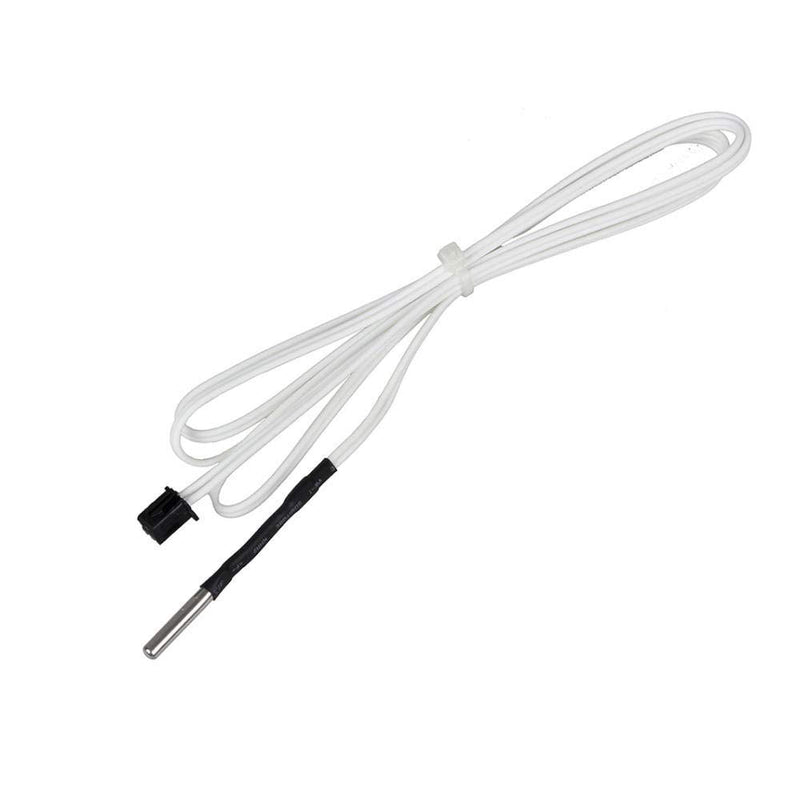 DollaTek 5Pcs 2M Thermistor Temperature Sensor HT-NTC100K 50℃ High Temperature for 3D Printer