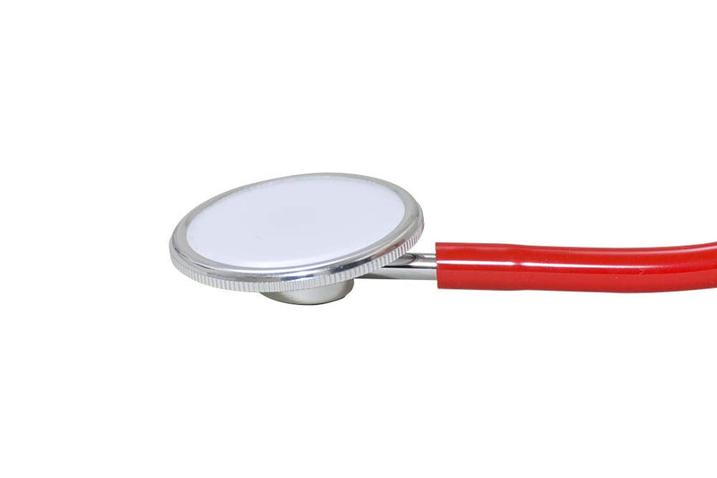 Flat head stethoscope in green | nickel-free aluminum-plastic combination | ultralight & great acoustics | flexible Y-hose with bridge piece | Ideal for doctors, nursing staff & private use