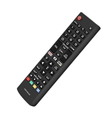 New AKB75095307 Remote Control Compatible with LG TV 32LJ550B 43UJ6200 43UJ6500 43UJ6560 49UJ6500 49UJ6560 55UJ6520 55UJ6540 55UJ6580 60UJ6540 55LJ5500 55UJ6050