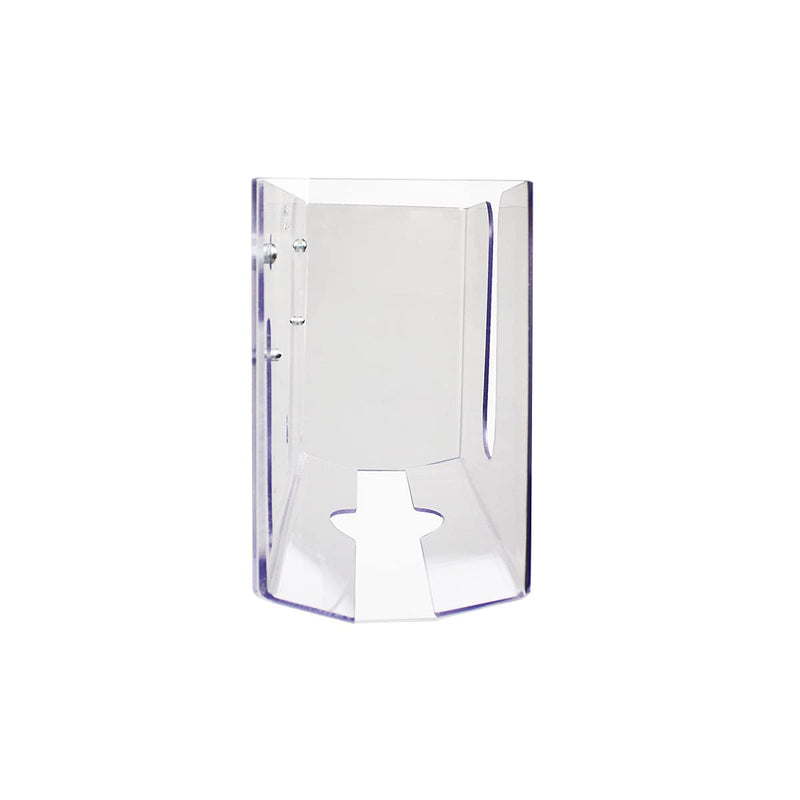 TrippNT 51937 Small Dual Dispensing Paper Towel holder with 150 9.2 x 9.4 inch Multi-Fold Paper Towel Capacity and Peelable Protective Film,Clear