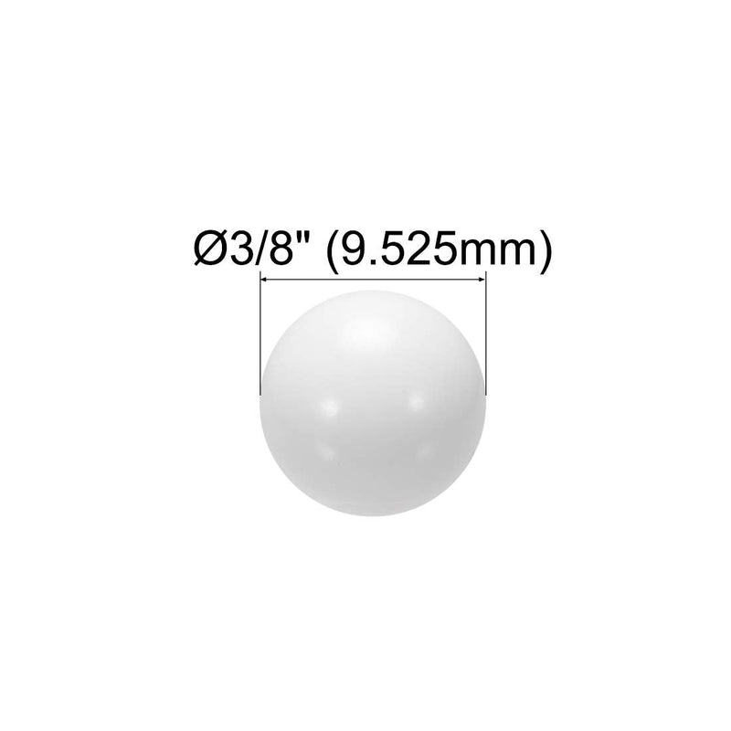 uxcell 3/8-inch POM Coin Ring Making Balls, Plastic Bearing Ball 5pcs 3/8"