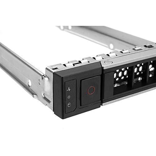 Maravi Canada 3.5" X7K8W 0X7K8W SAS SATA Hard Drive HDD Tray Caddy Compatible with Dell 14th Gen 14 G14 R640 R740 R740xd R840 R940 R440 R540 PowerEdge Server, with Screws 1-Pack