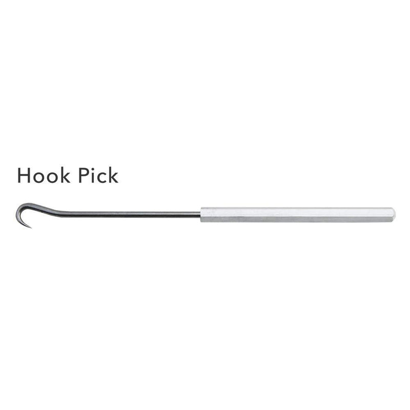 Ullman - PH-4 PH 4 Hook and Pick Set - High Carbon Polished Steel Hand Tools with Aluminum Handles. Workshop Tools High Carbon Polished Steel Hook and Pick Set