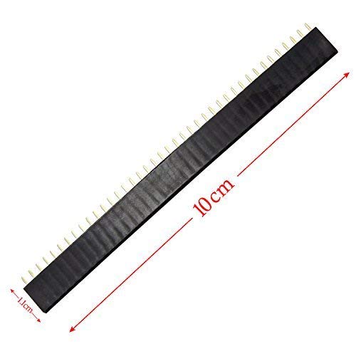 OCR 20PCS 2.54mm Breakaway PCB Board 40Pin Male and Female Header Connector for Arduino Shield Male and Female Header --20PCS