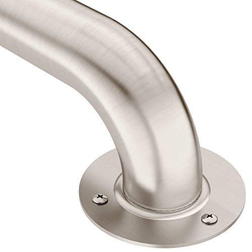 Moen R7418 Home Care 18-Inch Bath Safetey Bathroom Exposed Screw Grab Bar, Stainless 18 Inch
