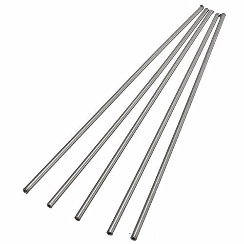 EsportsMJJ 4mm X 3mm 304 Stainless Steel Pipes Length 250mm Stainless Steel Pipe