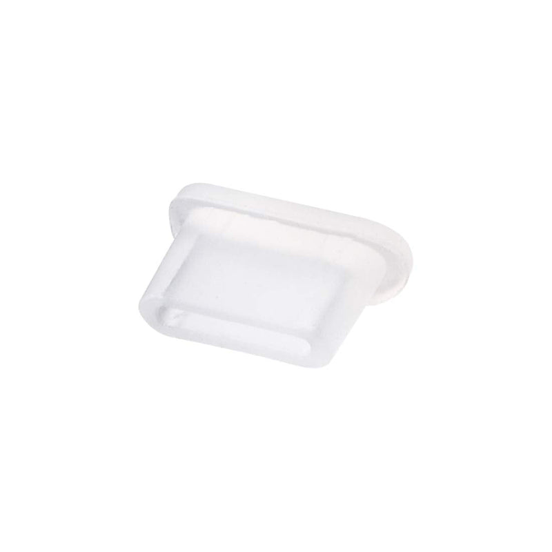uxcell 10pcs USB Type C Silicone Protectors Cap Port Cover Anti Dust White
