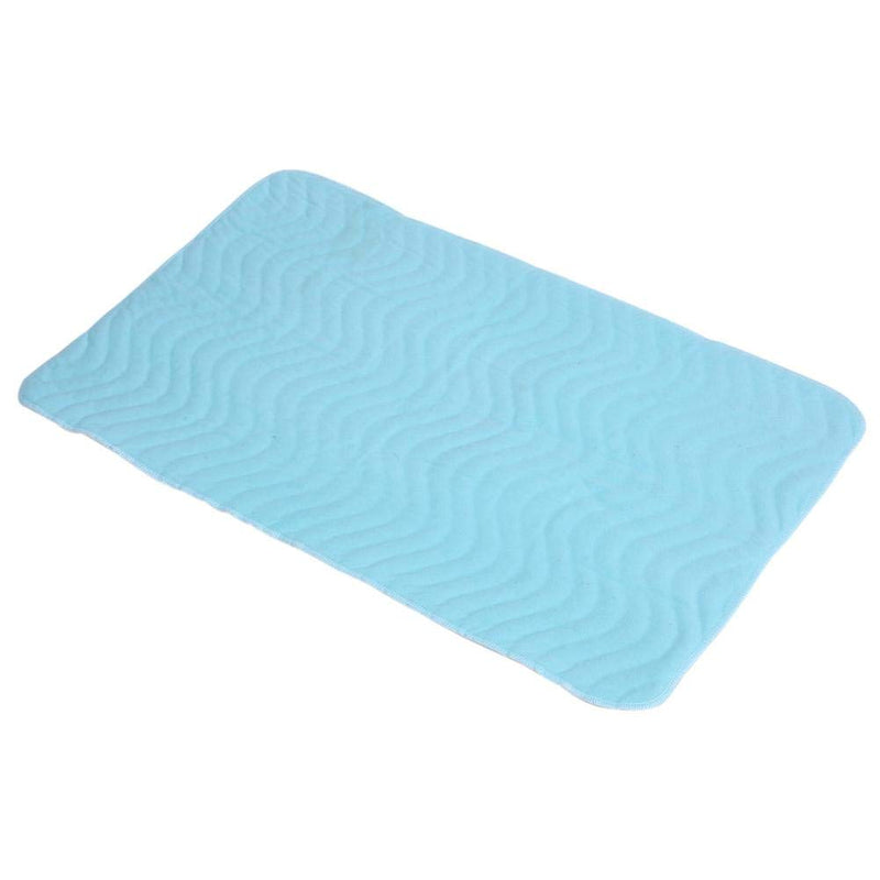 2 Sizes Super Absorbent Washable Reusable Urine Incontinence Mat, Breathable Incontinence Duvets Leak-proof Elderly Care Diaper, Breathable Nursing Pillow(L) L