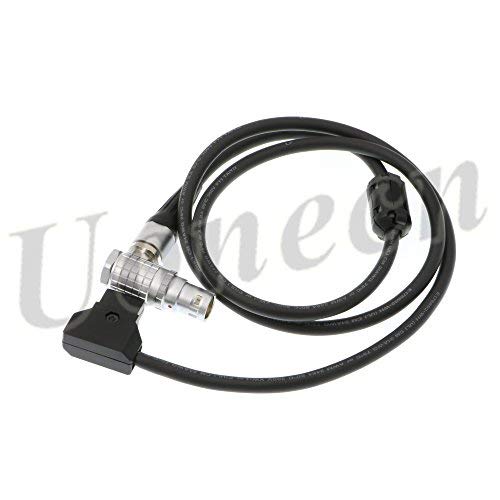 Uonecn Right Angle 8 pin Female Power Cable Dtap Plug for ARRI Alexa Mini Camera