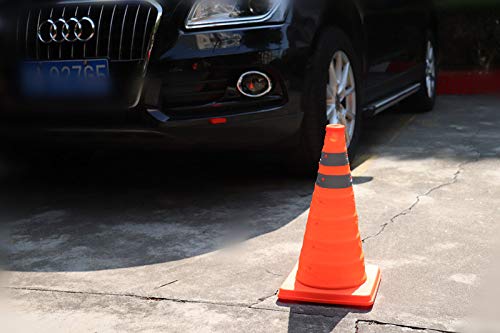 18 inch Collapsible Traffic Cones/Traffic Cone Sign/Multi Purpose Pop up Reflective Safety Cone,Orange