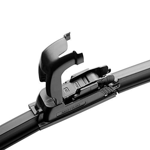 MOTIUM OEM QUALITY Premium All-Season Windshield Wiper Blades (13"+13" pair for front windshield) 13"+13" (pair for front windshield)
