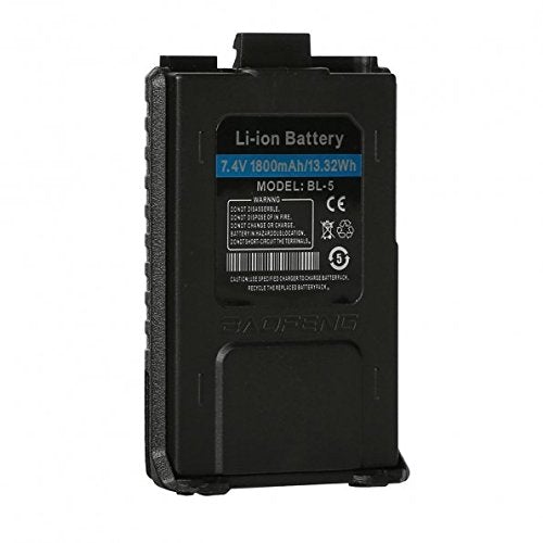 Original BaoFeng UV-5R Two-way Radio Battery Standard Packaging