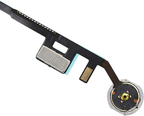 T Phael Black Home Button Compatible with iPad 10.2" 2019 iPad 7 7th Gen (A2197 A2198 A2200),2020 iPad 8 8th Gen(A2270, A2428, A2429, A2430) Incl Flex Cable Connector and Screwdriver