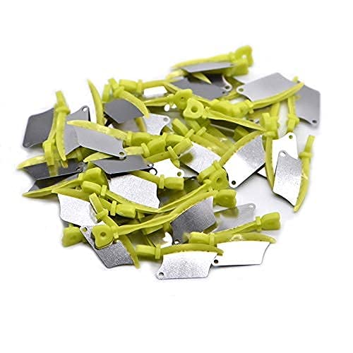 Dental Wedge Guard with Metal Plastic Knife and Protection Matrix for Teeth Interproximal Area 50pcs/box (LARGE) Large