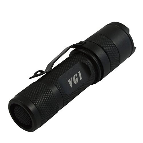 Helotex VG1 CREE LED Adjustable Focus AA Zoom Flashlight
