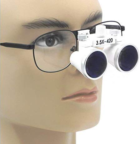 Global-Dental Medical Binocular Loupes Glasses Magnifier DY-104 (3.5X) 3.5X