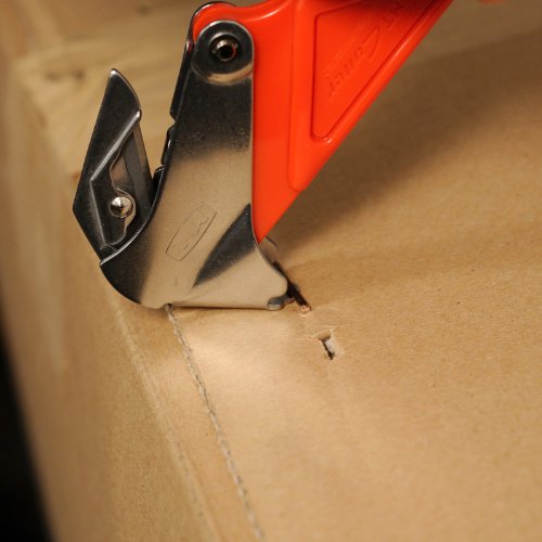 NT Cutter Safety Carton Opener with Staple Remover, 1 Opener (R-1200P)