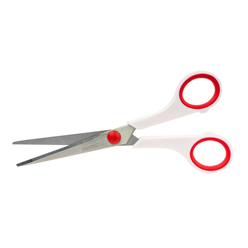 SINGER 00447 6-3/4-Inch Fabric Scissors with Comfort Grip