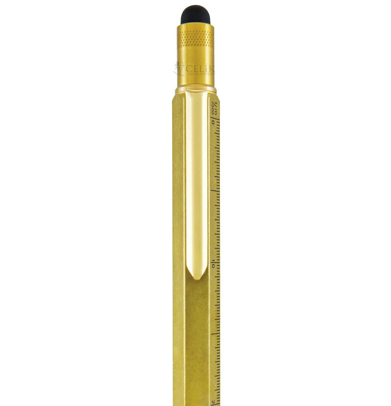 MONTEVERDE USA Tool 0.9mm Pencil - Solid Brass (MV35481)