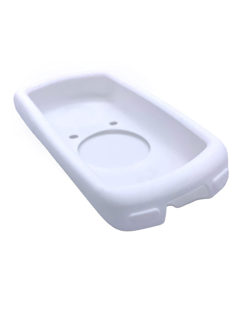 Case Compatible with Garmin Edge 1030 / Garmin Edge 1030 Plus, Protective Silicone Skins Cover for Garmin Edge 1030 / 1030 Plus GPS Navigation (White) White
