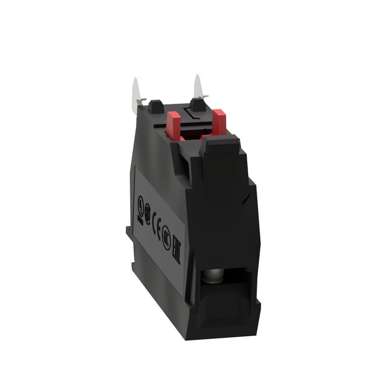 Schneider Electric | ZBE102 - Auxiliary switch block, ZBE 22mm, 1NC, QTY: 5