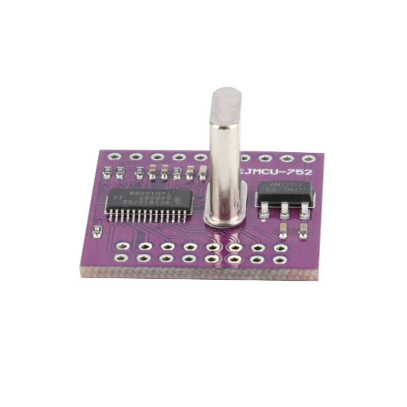 JESSINIE 2Pcs SC16IS752 I2C SPI to UART Serial Adapter Module Dual Channel UART Conversion Module I2C/SPI Communication Module with Pins