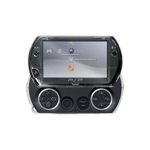 OSTENT Protector Clear Crystal Hard Case Cover Skin Compatible for Sony PSP Go